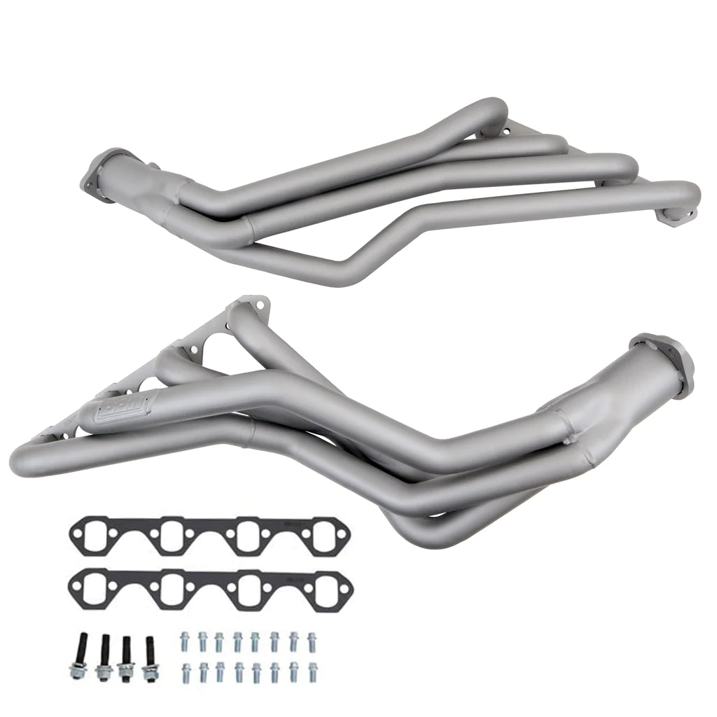 BBK Performance 79-93 Ford Mustang 5.0 1-5/8 Long Tube Exhaust Headers Automatic Trans Titanium Ceramic