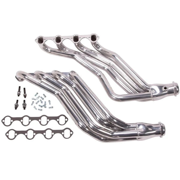 BBK Performance 79-93 Ford Mustang 5.0L 1-3/4 Long Tube Exhaust Headers Polished Silver Ceramic