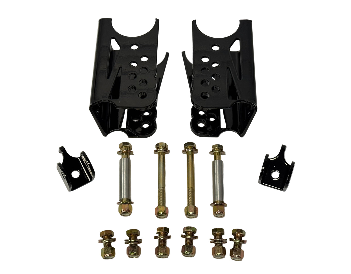 ALH FABRICATIONS FORD 8.8 BOLT ON LOWER CONTROL ARM HOUSING RELOCATION BRACKETS (Made In Canada 🇨🇦)