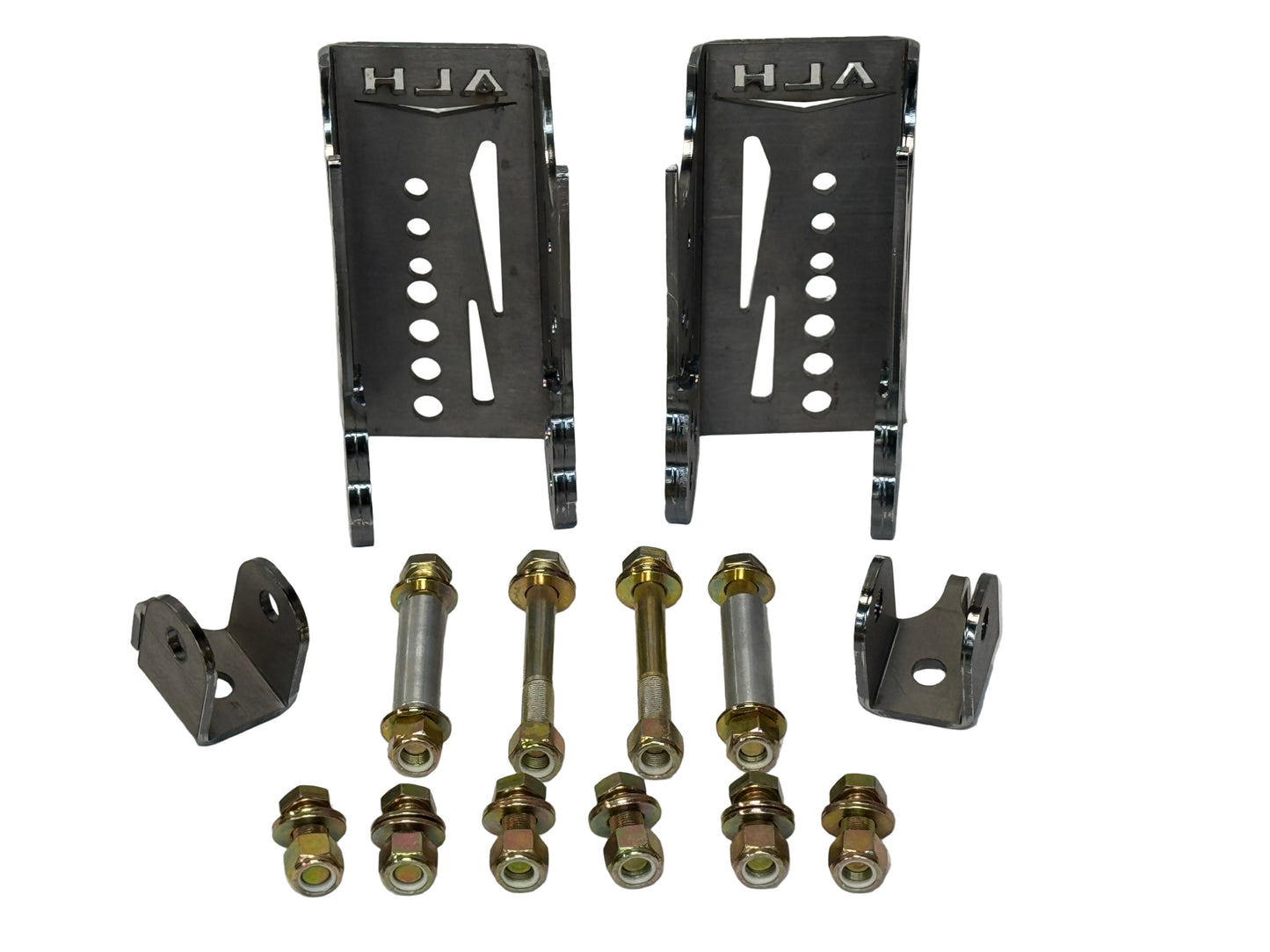 ALH FABRICATIONS FORD 8.8 BOLT ON LOWER CONTROL ARM HOUSING RELOCATION BRACKETS (Made In Canada 🇨🇦)