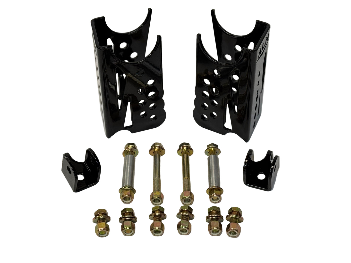 ALH FABRICATIONS FORD 8.8 BOLT ON LOWER CONTROL ARM HOUSING RELOCATION BRACKETS (Made In Canada 🇨🇦)
