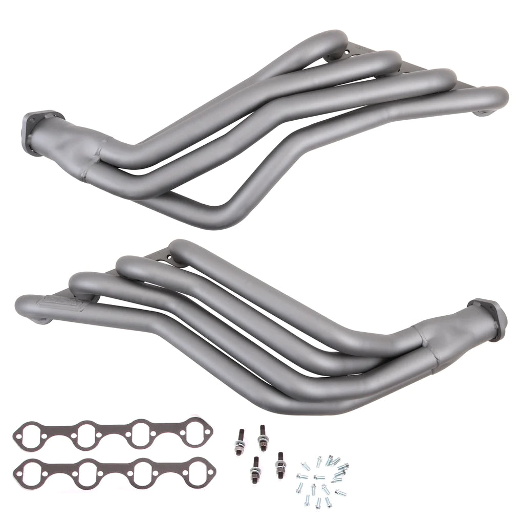 BBK Performance 86-93 Ford Mustang 351 Swap 1-3/4 Long Tube Exhaust Headers Titanium Ceramic