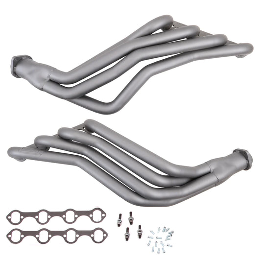 BBK Performance 86-93 Ford Mustang 351 Swap 1-3/4 Long Tube Exhaust Headers Titanium Ceramic