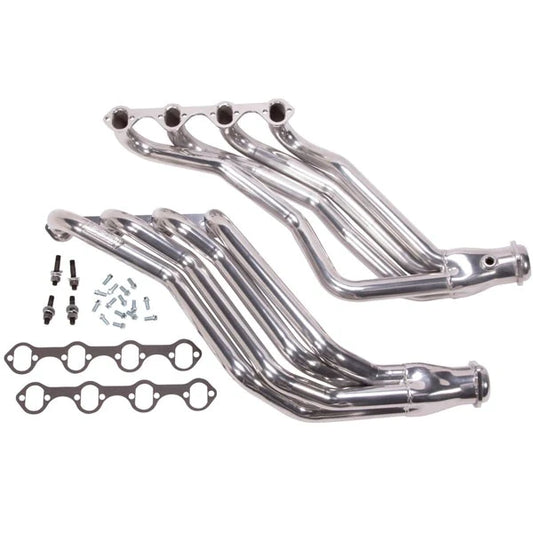 BBK Performance 79-93 Ford Mustang 5.0L 1-3/4 Long Tube Exhaust Headers Polished Silver Ceramic