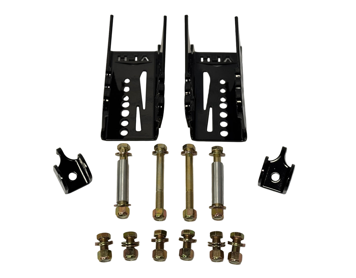 ALH FABRICATIONS FORD 8.8 BOLT ON LOWER CONTROL ARM HOUSING RELOCATION BRACKETS (Made In Canada 🇨🇦)