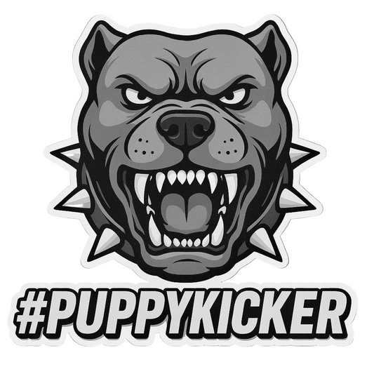#PuppyKicker Sticker – Michael Silva
