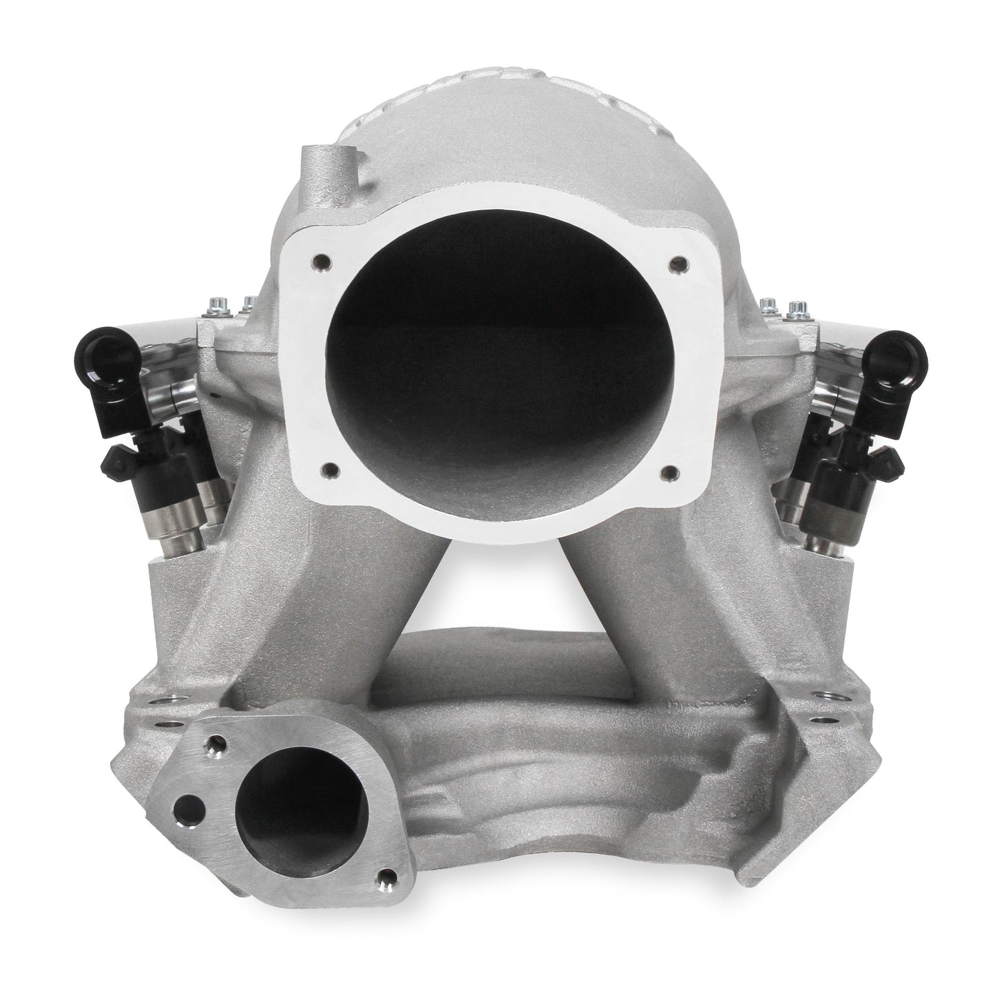 HOLLEY EFI 351W FORD HI-RAM EFI MANIFOLD (9.5" Deck) 105mm LS Throttle Body Flange Top