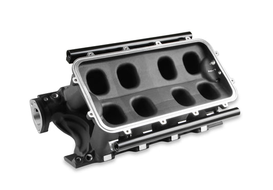 HOLLEY EFI 8.2 DECK SBF FORD HI-RAM EFI MANIFOLD BASE-BLACK