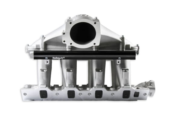 HOLLEY EFI 351W FORD HI-RAM EFI MANIFOLD WITH SIDE MOUNT TOP 95mm 1986-95 Ford 5.0 Throttle Body Flange