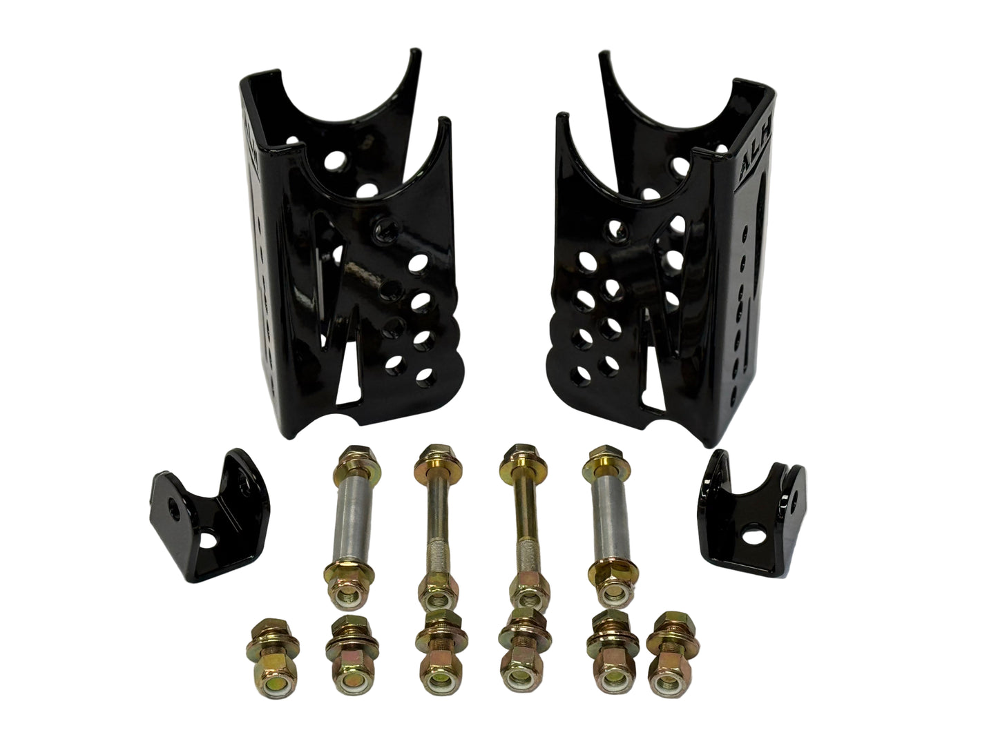 ALH FABRICATIONS FORD 8.8 BOLT ON LOWER CONTROL ARM HOUSING RELOCATION BRACKETS (Made In Canada 🇨🇦)