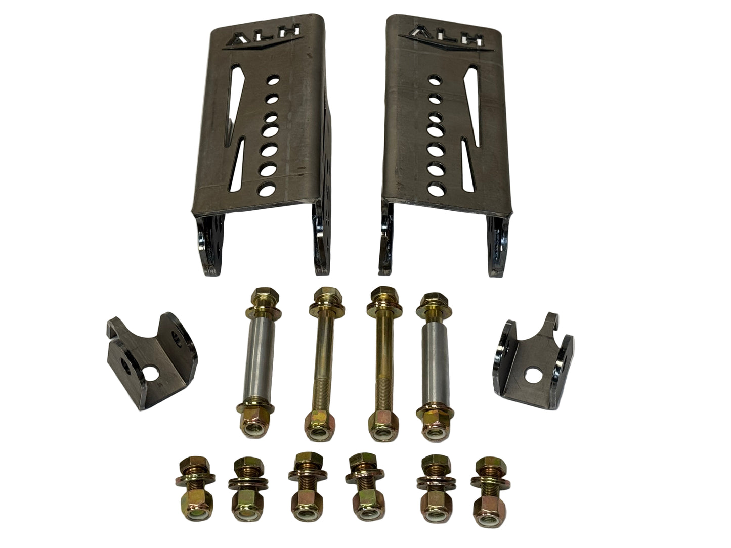 ALH FABRICATIONS FORD 8.8 BOLT ON LOWER CONTROL ARM HOUSING RELOCATION BRACKETS (Made In Canada 🇨🇦)