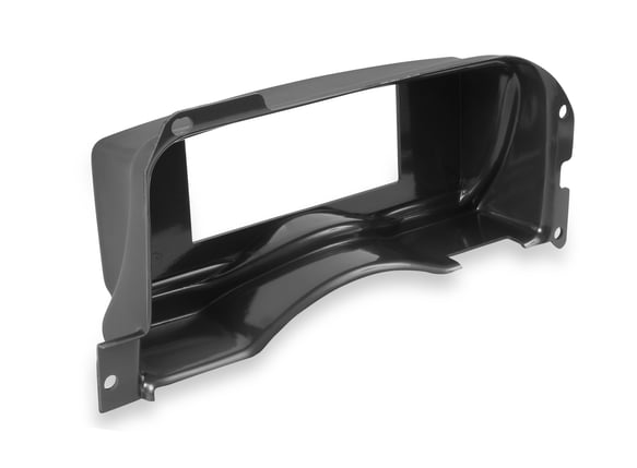 HOLLEY EFI 1987-1993 FORD MUSTANG 6.86" BLACK DASH PANEL