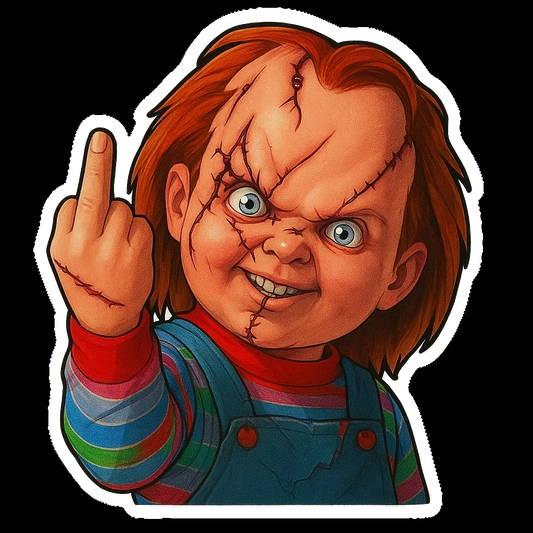 “Weapon X / War Fox” Chucky Sticker – Michael Silva