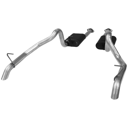 Flowmaster 1987-1993 Ford Mustang GT with 5.0L engine. Fits coupe and convertible AMERICAN THUNDER CAT-BACK EXHAUST SYSTEM