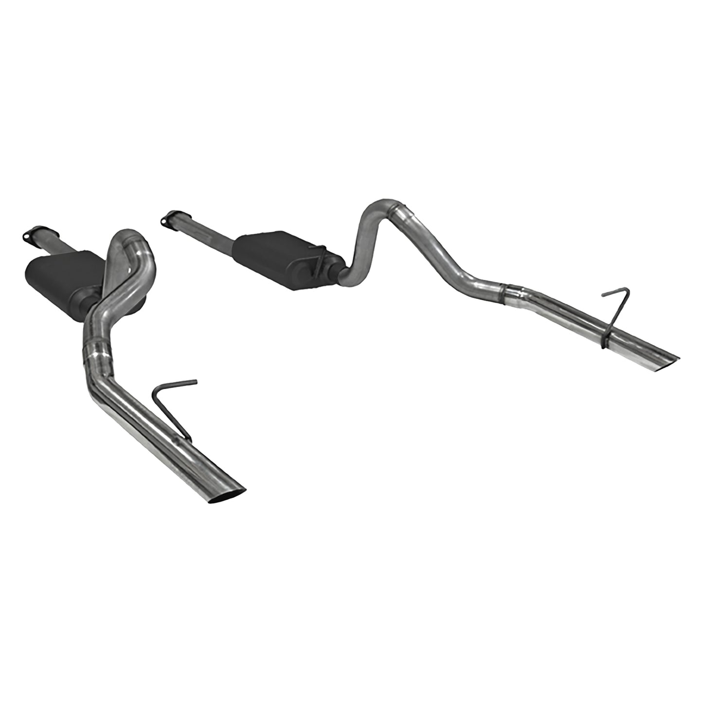 Flowmaster 1986-1993 Ford Mustang LX with 5.0L engine. Fits coupes and convertibles. Also fits 1986 Ford Mustang GT with 5.0L engine AMERICAN THUNDER CAT-BACK EXHAUST SYSTEM