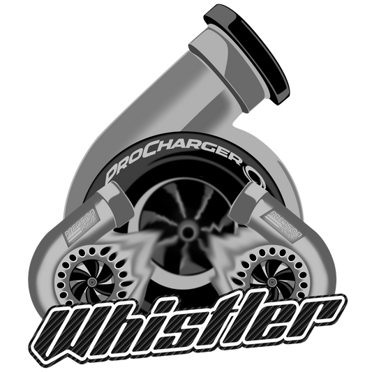 “Whistler” Sticker – Ryan Silva 2000 Mustang GT