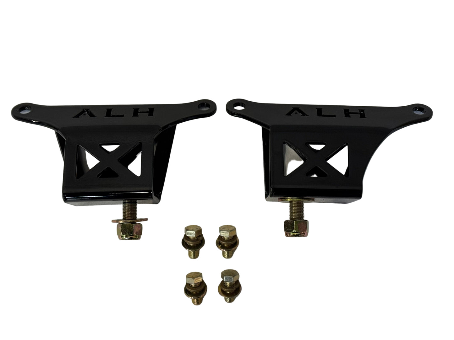 ALH Fabrication 79-95 Ford Mustang Solid X Motor Mounts (Made In Canada 🇨🇦)