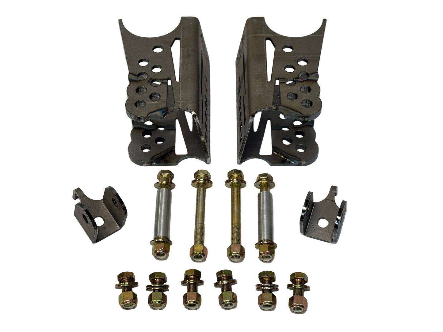 ALH FABRICATIONS FORD 8.8 BOLT ON LOWER CONTROL ARM HOUSING RELOCATION BRACKETS (Made In Canada 🇨🇦)