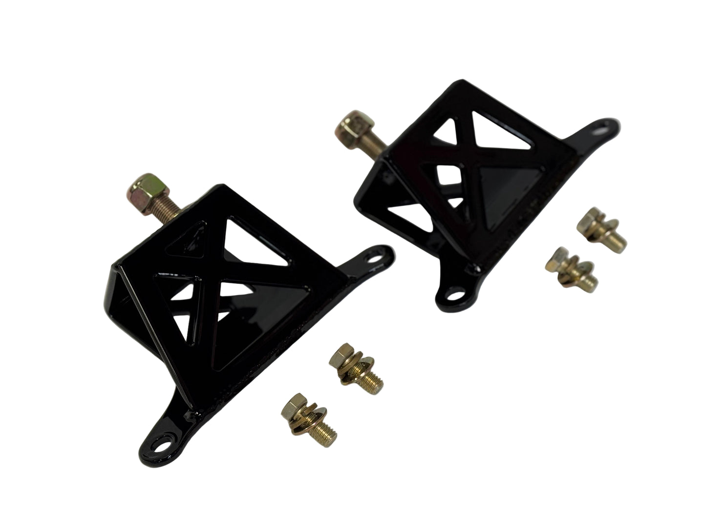 ALH Fabrication 79-95 Ford Mustang Solid X Motor Mounts (Made In Canada 🇨🇦)