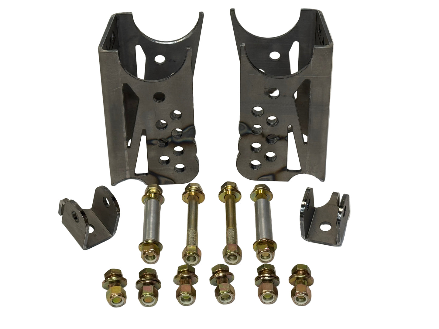 ALH FABRICATIONS FORD 8.8 BOLT ON LOWER CONTROL ARM HOUSING RELOCATION BRACKETS (Made In Canada 🇨🇦)