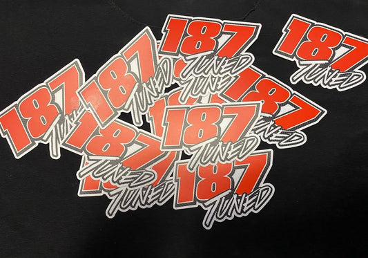 187Tuned Stickers