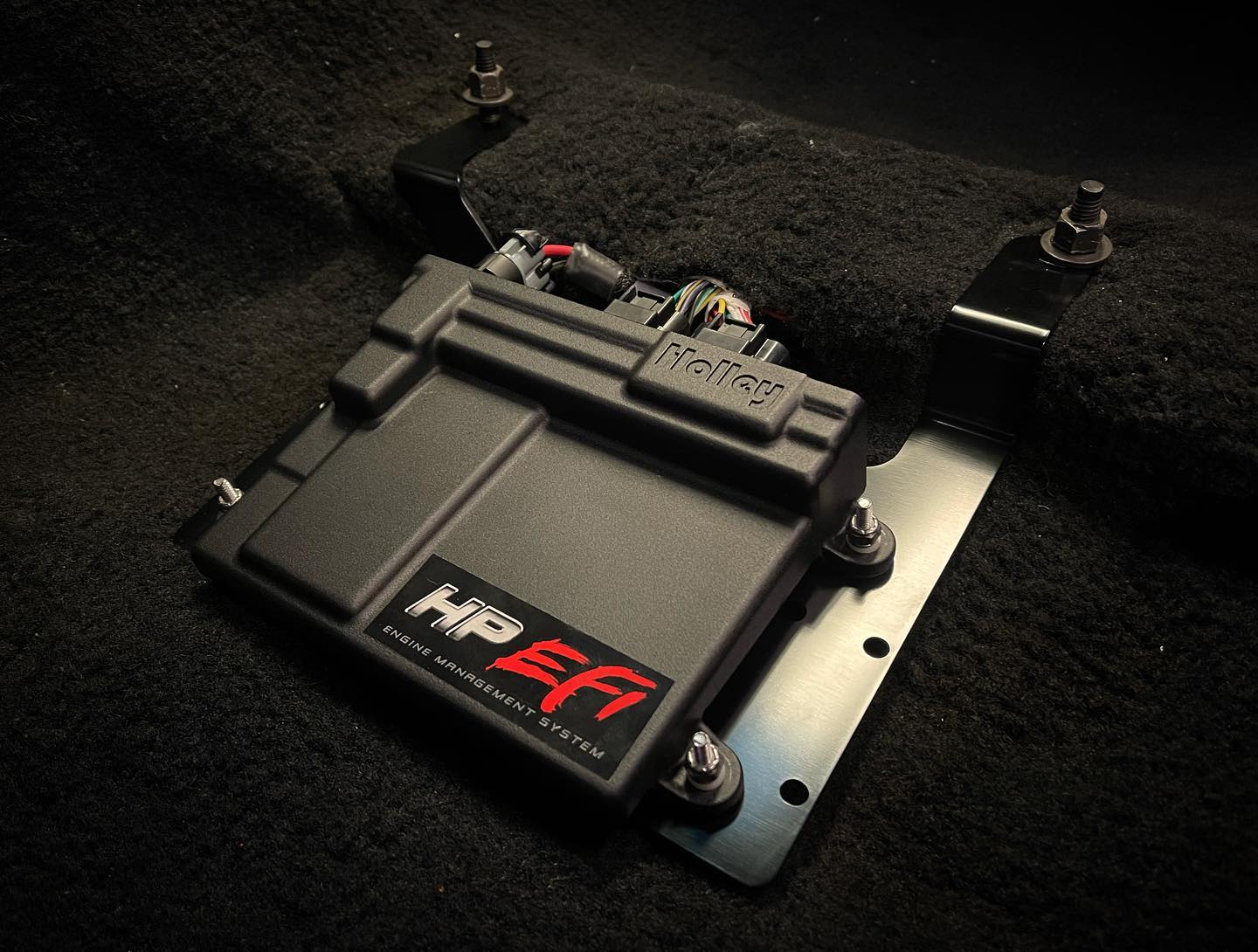 HOLLEY EFI 1979-2004 Ford Mustang ECU BRACKET - HP/TERMINATOR/TERMINATOR X