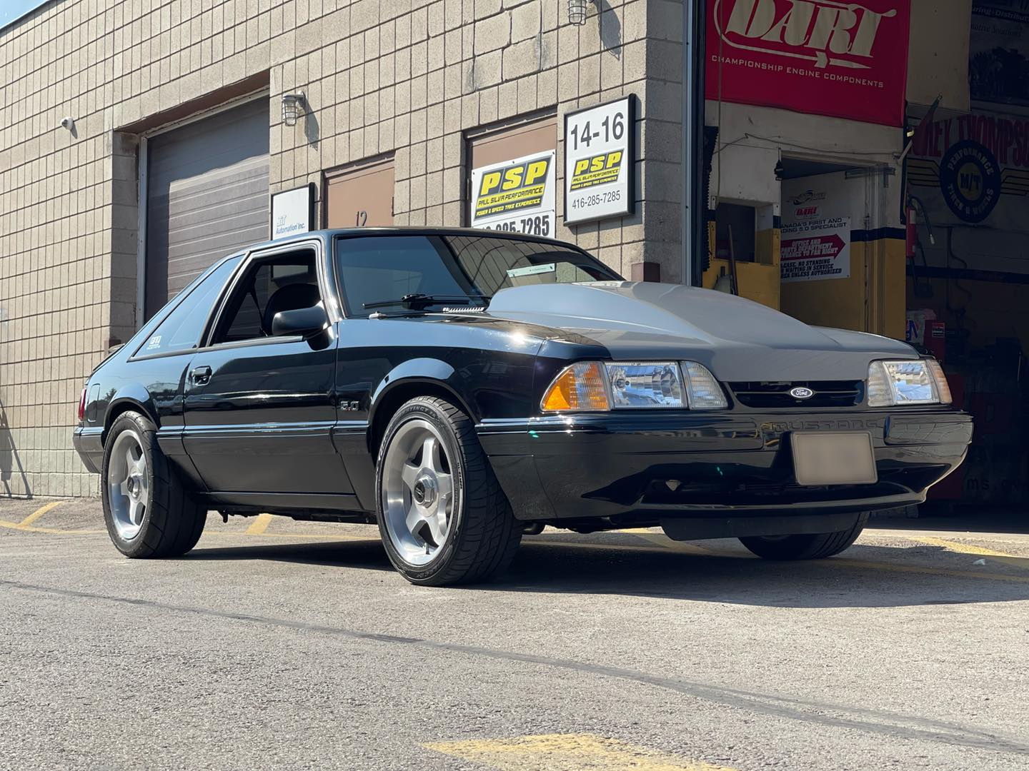 Joe Van O 87-93 Ford Mustang Bolt On Bubble Cowl Hood (Made in Canada 🇨🇦)