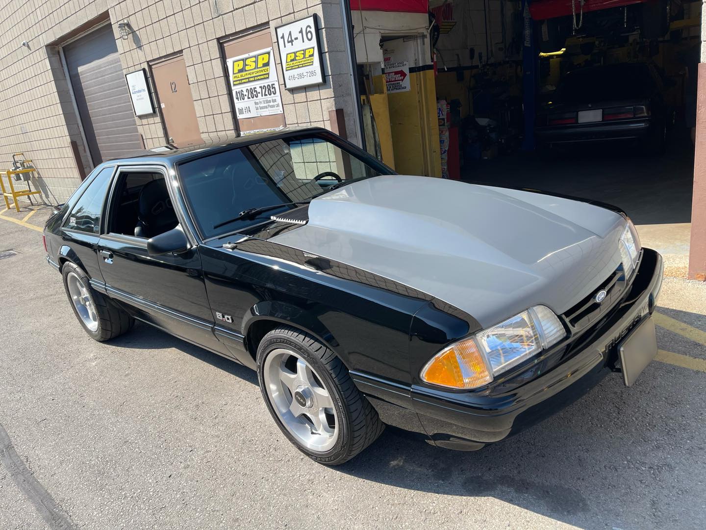 Joe Van O 87-93 Ford Mustang Bolt On Bubble Cowl Hood (Made in Canada 🇨🇦)